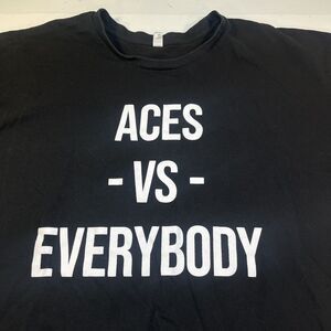 LAS VEGAS ACES vs EVERYBODY WNBA WOMENS BASKETBALL Trust T SHIRT Mens 2X XXL Big